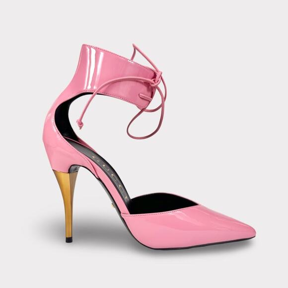 Gucci Priscilla 105mm Patent Leather Pump Heel - Women’s 9 - Picture 1 of 8